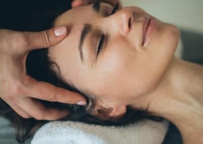 Face argan massage